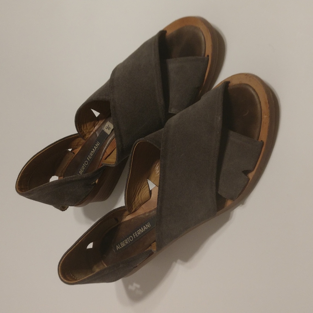 Alberto Fermani AF Trini Suede Sandals